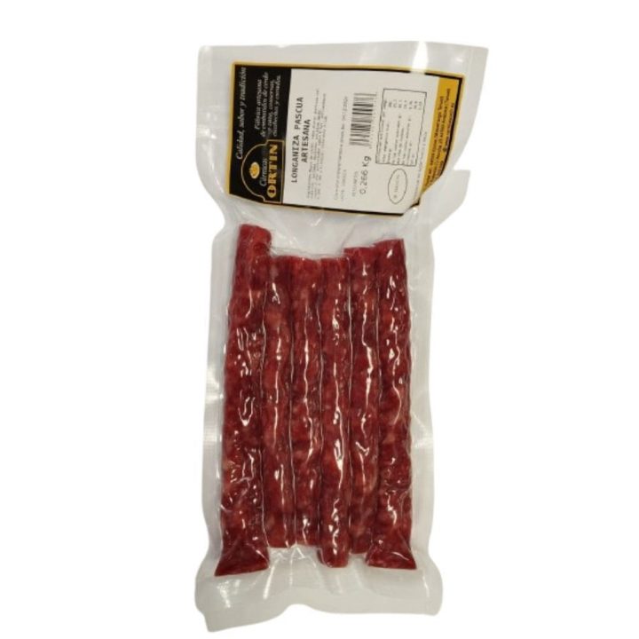 LONGANIZA DE PASCUA ARTESANA Cortada